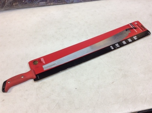 Corona Clipper Inc Corona ErgoHandle 22" Tempered Steel Machete - Appearsa New - Lot 669