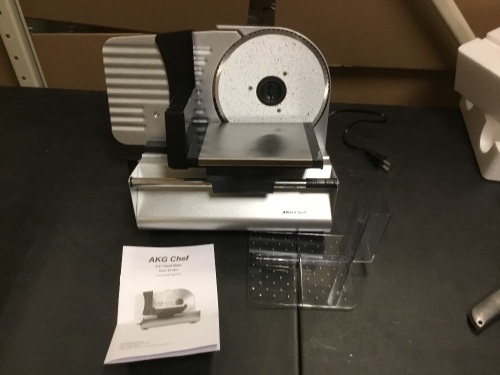 AKG Chef 7.5" Food Slicer MS-305C - E-Comm Return, Appears New  - Lot 673