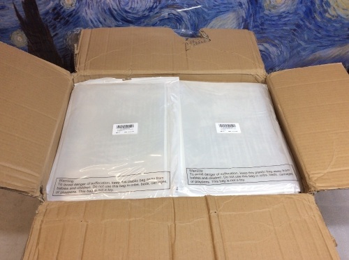Case of (41) Bememo 24 Pack Clear Transparent Document Folder Copy Safe Project Pockets, A4 Size - Appears New  - Lot 745