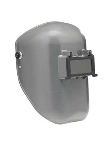 Honeywell FIbre-Metal Welding Helmet, Shade 10, Gray - Appears New  - Lot 746