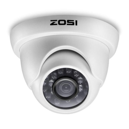 Lot of (4) New Wired 1080p Indoor/Outdoor Dome Security Cameras, 4-in-1 Compatible for TVI/CVI/AHD/CVBS DVR - Lot 867