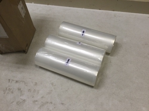 (3) New Rolls of Vacuum Sealer Bags - Lot 936