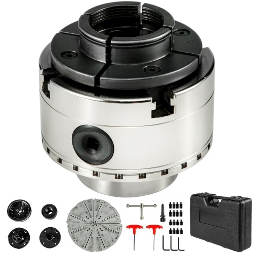 Wood Turning Lathe Chuck Kit 3.75inch Sets Self-centering Wood Lathe Accessory. Appears New - Lot 941