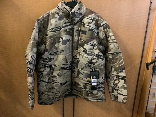 Under Armour Men's Coldgear Jacket, XL, Appears New  - Lot 66