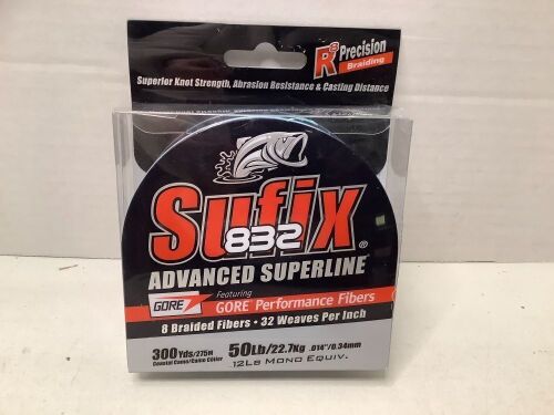 Suffix 832 Advanced Superline, Appears New - Lot 112