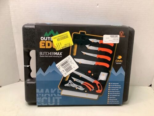 Butchermax Eleven-Piece Game Processing Set, Appears New - Lot 120