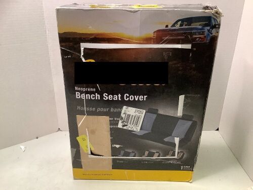 Neoprene Bench Seat Cover, Appears New, Box Damaged - Lot 122