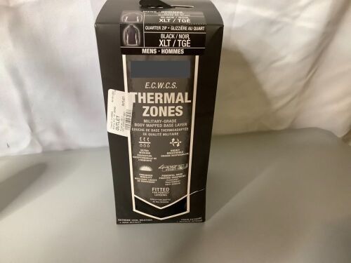 Men's Thermal Zones Base Layer, XLT, Quarter Zip Top, Appears New - Lot 145