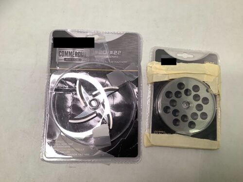 Lot of (2) Commerce Grade Grinder Attachement, Ecommerce Return - Lot 196