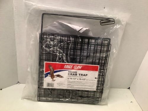 Eagle Claw Square Crab Trap, Appears New - Lot 220