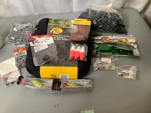Lot of (15) Misc. Fishing Lures and Supplies, Ecommerce Return - Lot 255
