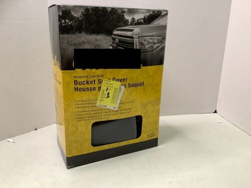 Neoprene Low Back Bucket Seat Cover, Appears New - Lot 304