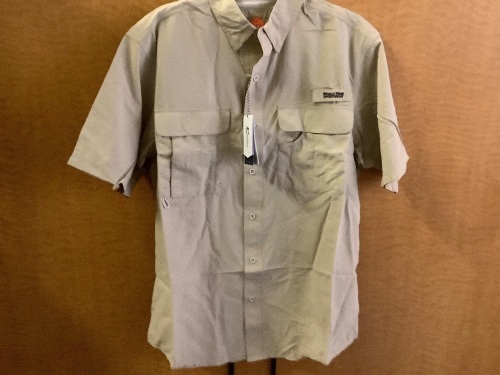 World Wide Sportsman Short Sleeve Nylon Shirt, large, Appears New - Lot 311