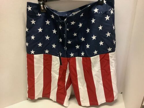 Stars and Stripes All American Swim Trunks, 36, Appears New - Lot 331