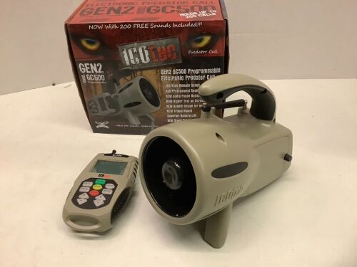 Ico Tec Electronic Predator Call, Powers On, Ecommerce Return - Lot 371