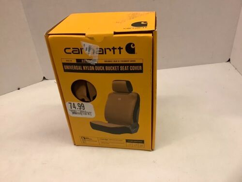 Carhartt Universal Nylon Duck Bucket Seat Cover, Ecommerce Return - Lot 375