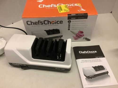 Chef Choice Electric Knife Sharpener, Powers ON, Ecommerce Return - Lot 387
