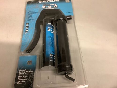 Quicksilver Marine Grease 2-4-C, Missing Flexible Hose, Ecommerce Return - Lot 418