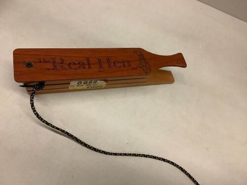 WoodHaven Custom Calls The Real Hen Custom Box Turkey Call, Ecommerce Return - Lot 433