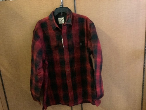 Red Head Fleece Flannel, Large, Appears New - Lot 448