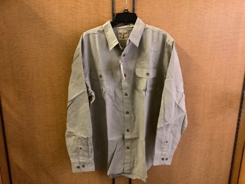 Red Head Long Sleeve Button Up, XLarge, Appears New - Lot 452