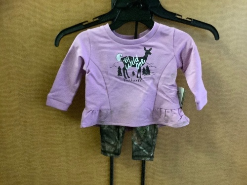 Carhartt Girls 2 Piece Set, 3 Months, Appears New - Lot 453