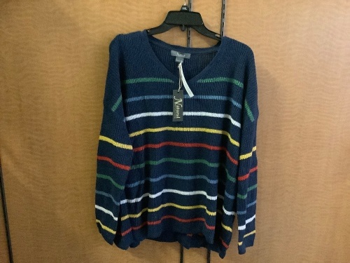 Natural Reflections Striped Sweater, Large, Appears New - Lot 462