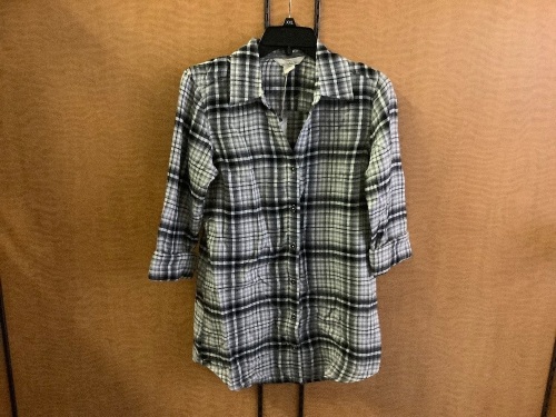Bob Timberlake Alpine Plaid Shirt, XSmall, Appears New - Lot 473