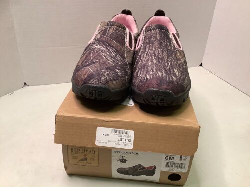 Red Head XTR Camo Moc, Women's 6, Appears New - Lot 501