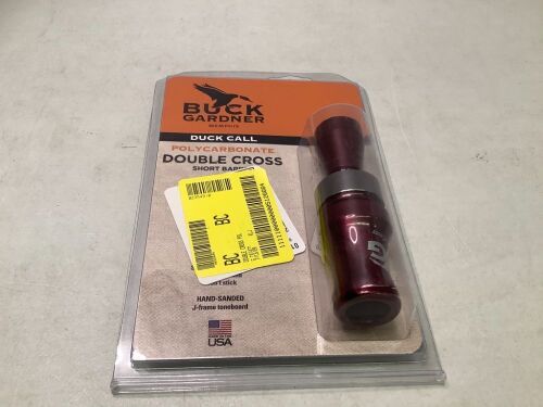 Buck Gardner Duck Call, Appears New - Lot 534