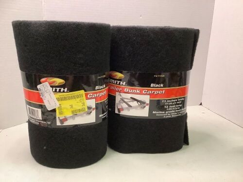 Lot of (2) Trailer Bunk Carpet, Appears New - Lot 548