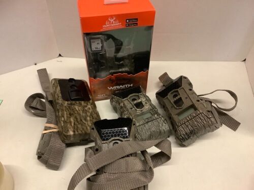 Lot of (5) Wildgame Trail Cams, Powers On, Ecommerce Return - Lot 556