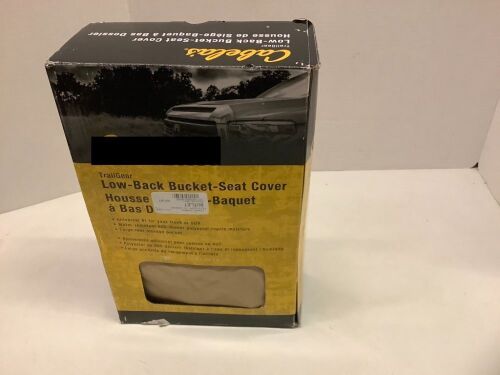 Trailgear Low Back Bucket Seat Cover, Ecommerce Return - Lot 607