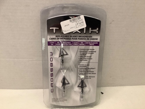 Toxik Replaceable Blades Broadheads, Appears New - Lot 702