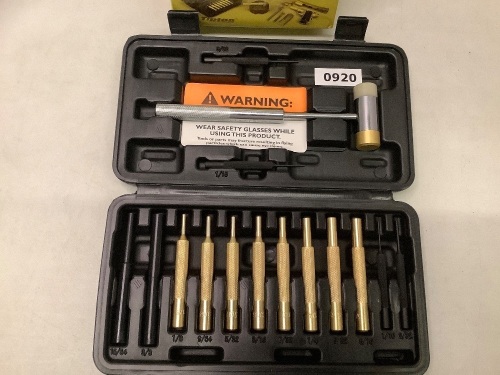 Wheeler Engineering, Hammer and Punch Set,  Appears New  - Lot 845