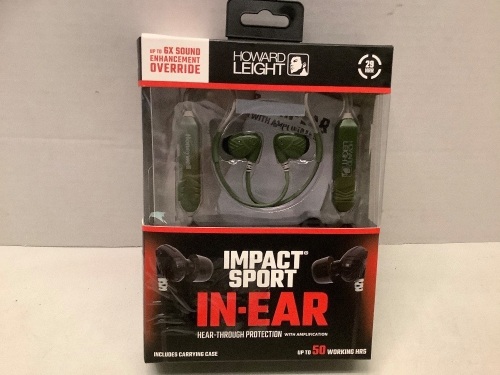 Howard Leight, Impact Sport In-Ear, Powers on, Appears New  - Lot 866