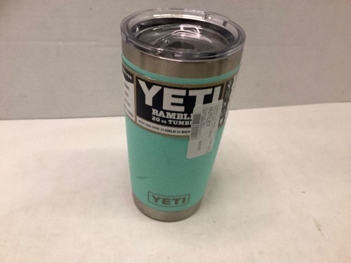 Yeti Rambler 20oz Tumbler, Piece of Lid Missing, Ecommerce Return - Lot 911