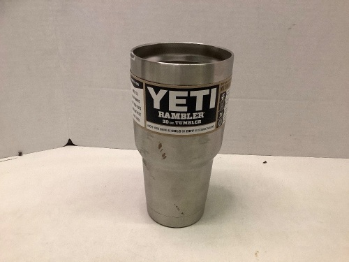 Yeti Rambler 30oz Tumbler, Missing Lid, Ecommerce Return - Lot 916