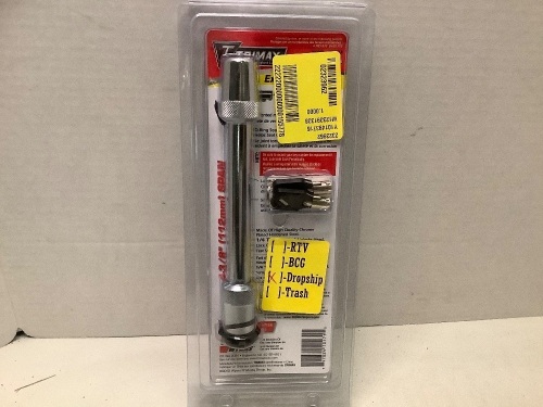 Trimax, Reciever Lock,  4.3/8" (112mm) SPAN, Appears New  - Lot 940