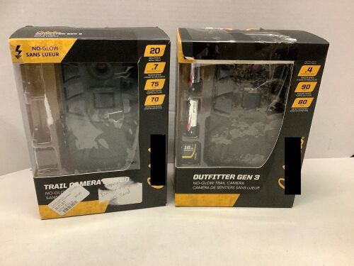 Lot of (2) Trail Cam, Powers On, Ecommerce Return - Lot 969