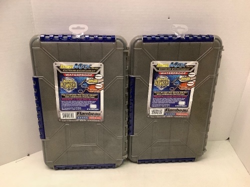 Lot of (2) Tackle Boxes, Back corner broken, Ecommerce Return - Lot 997