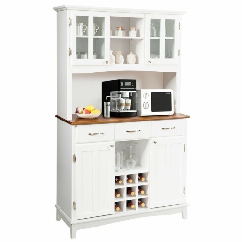 Buffet And Hutch Kitchen Storage Cabinet - Partial Set Box 2/2 - Lot 36