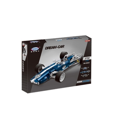 Blue Sonic Racing Cars Building Bricks Toy Set - Lot 56