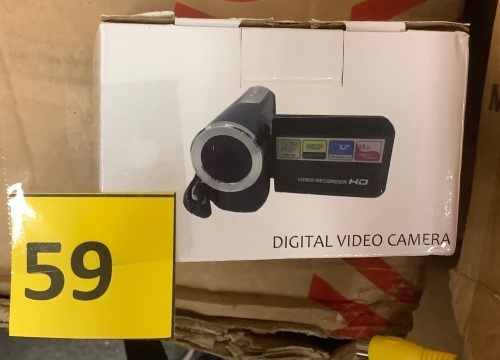 HD Digital Video Camera - Lot 59