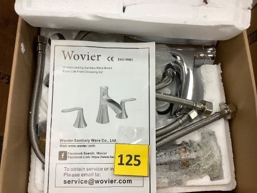 Wovier Bathroom Faucet Set - Lot 125