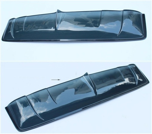 Smoke Car Roof Top Sunroof Visor Wind Deflector Shark Fin Style 101cm x 20cm - Lot 144