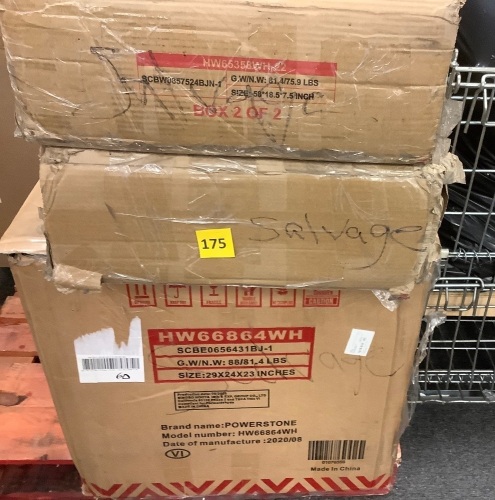 Pallet of Salvage, Presorted Items May Be Broken, Damaged or Have Missing Pieces - Lot 175