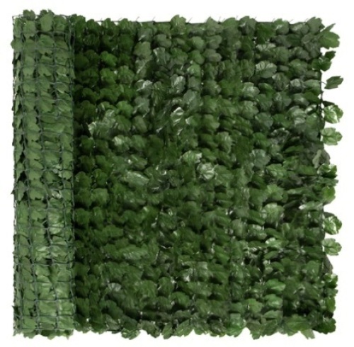 Outdoor Faux Ivy Privacy Screen Fence, 94x39in - Lot 240