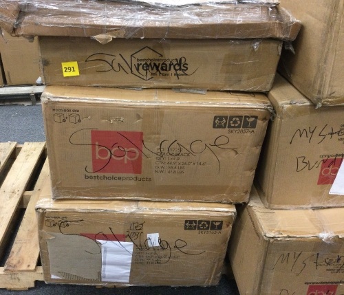 Lot of (4) BCP Salvage - Presorted Items May be Broken, Damaged, or Have Missing Pieces - Lot 291
