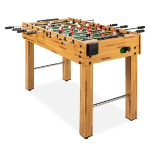 Foosball Game Table, Arcade Table Soccer w/ 2 Cup Holders, 2 Balls, 48in - Lot 339